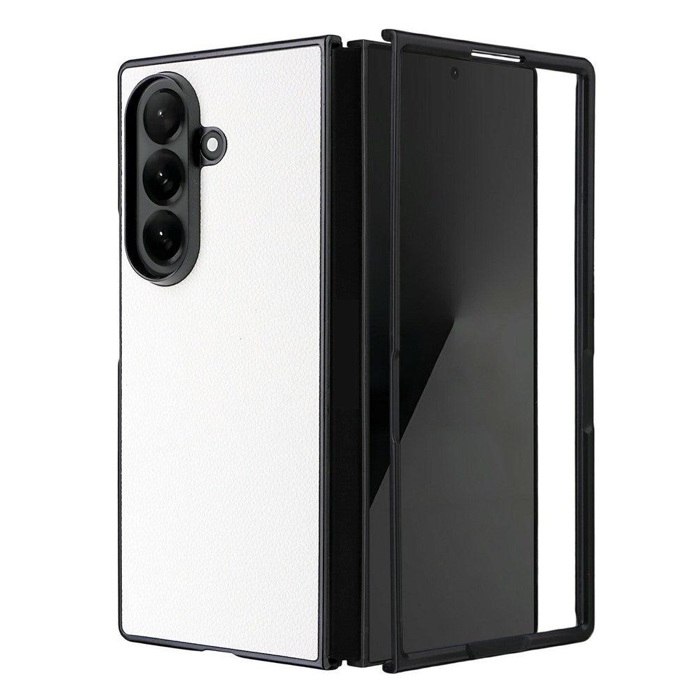 For Samsung Galaxy Z Fold8 Ultra Cell Phone Cases Litchi Texture PU Leather Coated TPU Cover