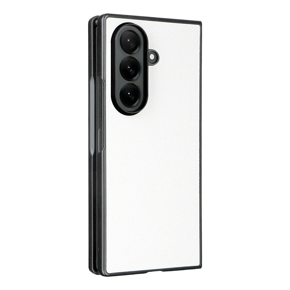 For Samsung Galaxy Z Fold8 Ultra Cell Phone Cases Litchi Texture PU Leather Coated TPU Cover