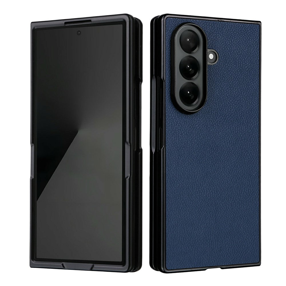 For Samsung Galaxy Z Fold8 Ultra Cell Phone Cases Litchi Texture PU Leather Coated TPU Cover