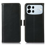 For Oppo A7 Pro Max 5G Case RFID Blocking Genuine Cow Leather Wallet Phone Cover