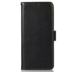 For Oppo A7 Pro Max 5G Case RFID Blocking Genuine Cow Leather Wallet Phone Cover