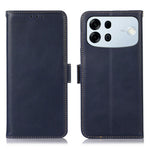 For Oppo A7 Pro Max 5G Case RFID Blocking Genuine Cow Leather Wallet Phone Cover