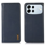 KHAZNEH for Oppo A7 Pro Max 5G Case Wallet Genuine Cow Leather Phone Cover Nappa Texture