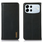 KHAZNEH for Oppo A7 Pro Max 5G Case Wallet Genuine Cow Leather Phone Cover Nappa Texture