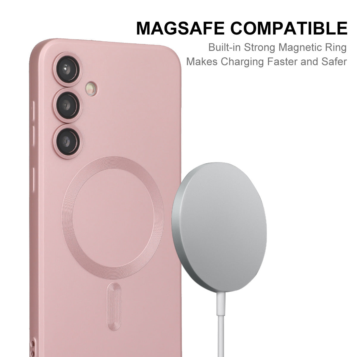 HAT PRINCE til Samsung Galaxy S26 FE cover Kompatibelt med MagSafe ENKAY Ridsefast TPU-telefonskal
