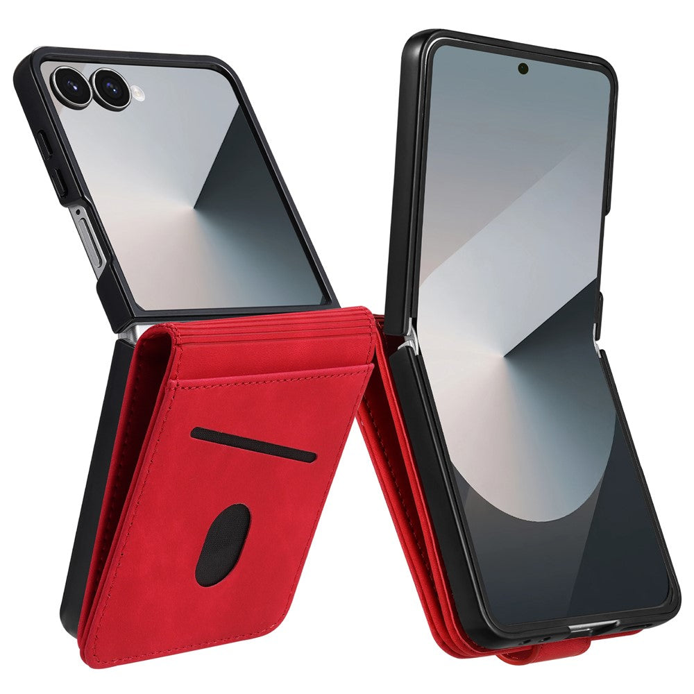 AZNS Til Samsung Galaxy Z Flip8 Etui PU Læder Pung Telefoncover