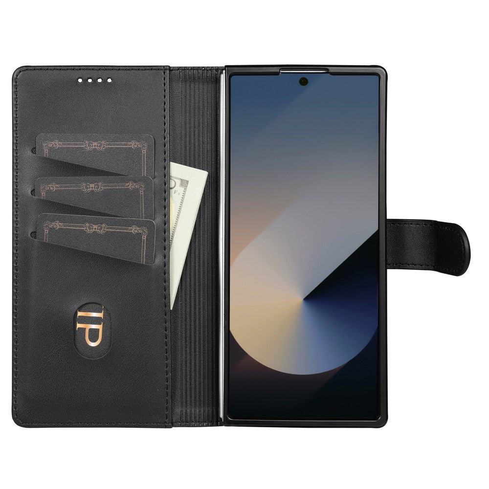 AZNS Til Samsung Galaxy Z Fold8 Ultra Etui PU Læder Pung Telefoncover