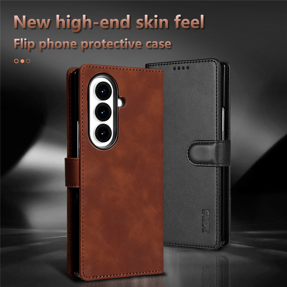 AZNS Til Samsung Galaxy Z Fold8 Ultra Etui PU Læder Pung Telefoncover