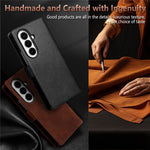 AZNS Til Samsung Galaxy Z Fold8 Ultra Etui PU Læder Pung Telefoncover