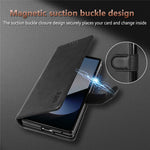 AZNS Til Samsung Galaxy Z Fold8 Ultra Etui PU Læder Pung Telefoncover