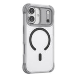 For iPhone 17 Magnetic Case Skin-touch PC + TPU Airbag Protection Phone Cover