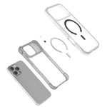 For iPhone 16 Pro Magnetic Case Skin-touch PC + TPU Airbag Protection Phone Cover