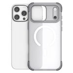 For iPhone 16 Pro Magnetic Case Skin-touch PC + TPU Airbag Protection Phone Cover