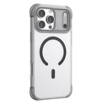 Til iPhone 16 Pro Max Magnetisk Cover Hud-venlig PC + TPU Airbag Beskyttende Telefoncover