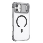 Til iPhone 16 Plus Magnetisk Cover Hudvenlig PC + TPU Airbag Beskyttende Telefoncover
