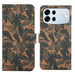 Til Oppo A7 Pro Max 5G Læderpung Etui Bohemian-stil TPU PU Telefoncover med Stand