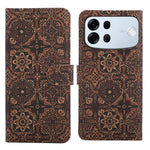 Til Oppo A7 Pro Max 5G Læderpung Etui Bohemian-stil TPU PU Telefoncover med Stand