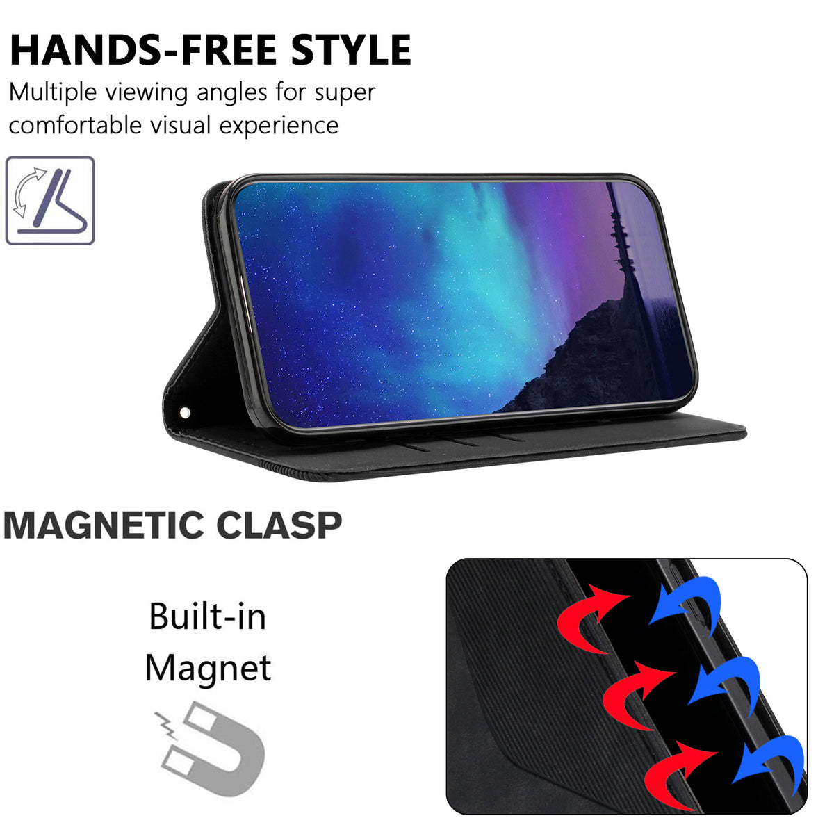 For Huawei nova 16 5G Phone Cover Skin-touch Feel Leather Wallet Case with Stand