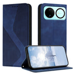 For Huawei nova 16 5G Phone Cover Skin-touch Feel Leather Wallet Case with Stand