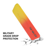 HAT PRINCE for Samsung Galaxy A08 4G Silicone Case ENAKY  Gradient Color Cover Compatible with MagSafe