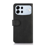 For Oppo A7 Pro Max 5G Case Cowhide Texture Leather Wallet Phone Cover with Stand