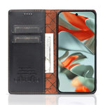 N.BEKUS P5 Series for Xiaomi 17T Leather Case Dual Color Stitching RFID Blocking Wallet Phone Cover