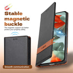N.BEKUS P5 Series for Xiaomi 17T Leather Case Dual Color Stitching RFID Blocking Wallet Phone Cover