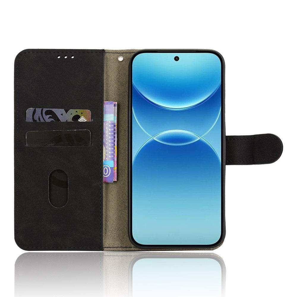 For Oppo A7 Pro Max 5G Leather Case Skin Feel Anti Drop Wallet Stand Flip Phone Cover