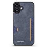 FORWENW F5-serie til iPhone 17-etui Kortholder i læder+TPU