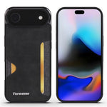 FORWENW F5 Series For iPhone Air Case Card Holder Leather+TPU Phone Case