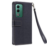 Til Oppo A5 4G / A5 5G / K13x 5G Læderetui med håndledsrem og skulderrem Dobbeltfarvet etui med flere kortlommer