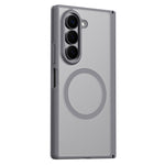 For Samsung Galaxy Z Fold5 5G Case Hard PC Matte Phone Cover with Built-in Tempered Glass Film