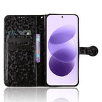 For Xiaomi Redmi Note 17 4G (Global) / Note 17 5G (Global) / Note 17 (India / China) 5G Wallet Case Dot Pattern Imprint PU Leather Phone Cover with Wrist Strap