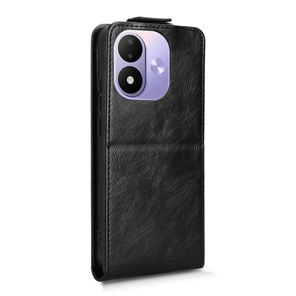 For Xiaomi Redmi Note 17 4G (Global) / Note 17 5G (Global) / Note 17 (India / China) 5G Stand Case Magnetic Clasp Vertical Flip Leather Phone Cover with Card Holder