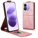 For Xiaomi Redmi Note 17 4G (Global) / Note 17 5G (Global) / Note 17 (India / China) 5G Stand Case Magnetic Clasp Vertical Flip Leather Phone Cover with Card Holder