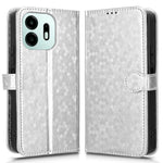 For OnePlus N6 4G Wallet Case Dot Pattern Imprint PU Leather Phone Cover with Wrist Strap