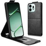 Til OnePlus N6 4G Stand Case Magnetisk Lås Lodret Flip Læder Telefon Cover med Kortholder