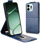 Til OnePlus N6 4G Stand Case Magnetisk Lås Lodret Flip Læder Telefon Cover med Kortholder