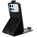 For Oppo A7 Pro Max 5G Stand Case Magnetic Clasp Vertical Flip Leather Phone Cover with Card Holder