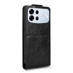 For Oppo A7 Pro Max 5G Stand Case Magnetic Clasp Vertical Flip Leather Phone Cover with Card Holder