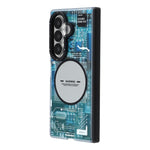 YOUNGKIT Technology Series for Samsung Galaxy Z Fold8 Ultra Magnetic Case Hard PC IMD Phone Cover