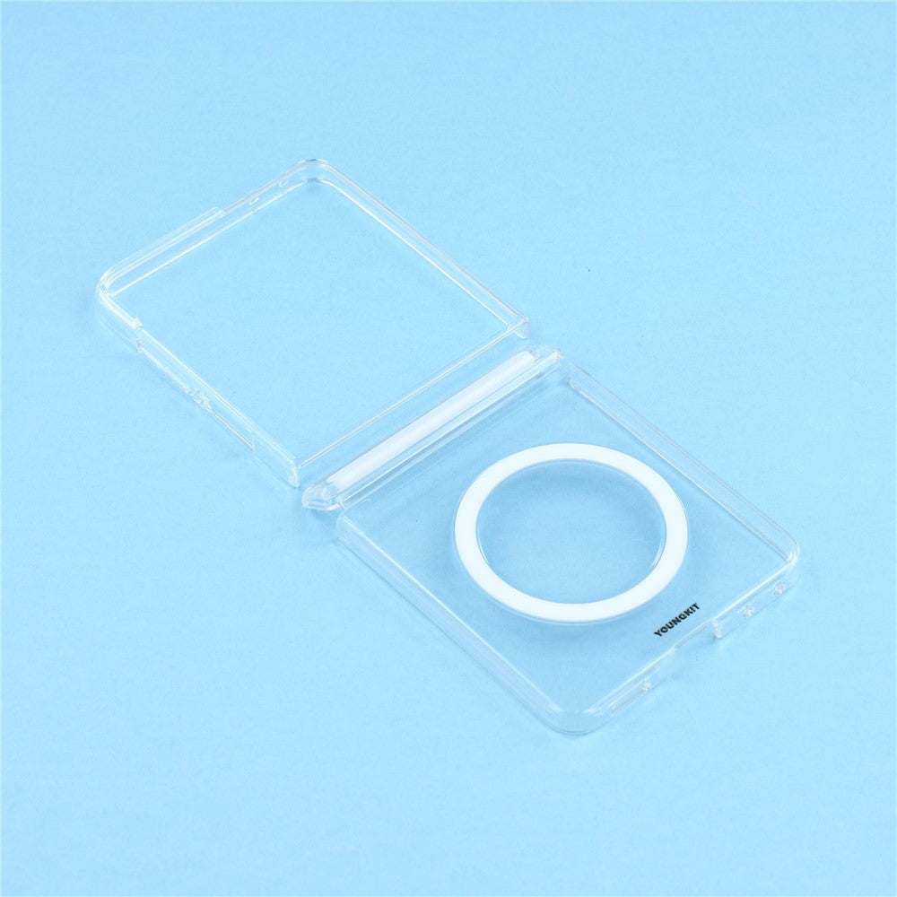 YOUNGKIT til Samsung Galaxy Z Flip8 Magnetisk cover i PC med hængsel / frontramme
