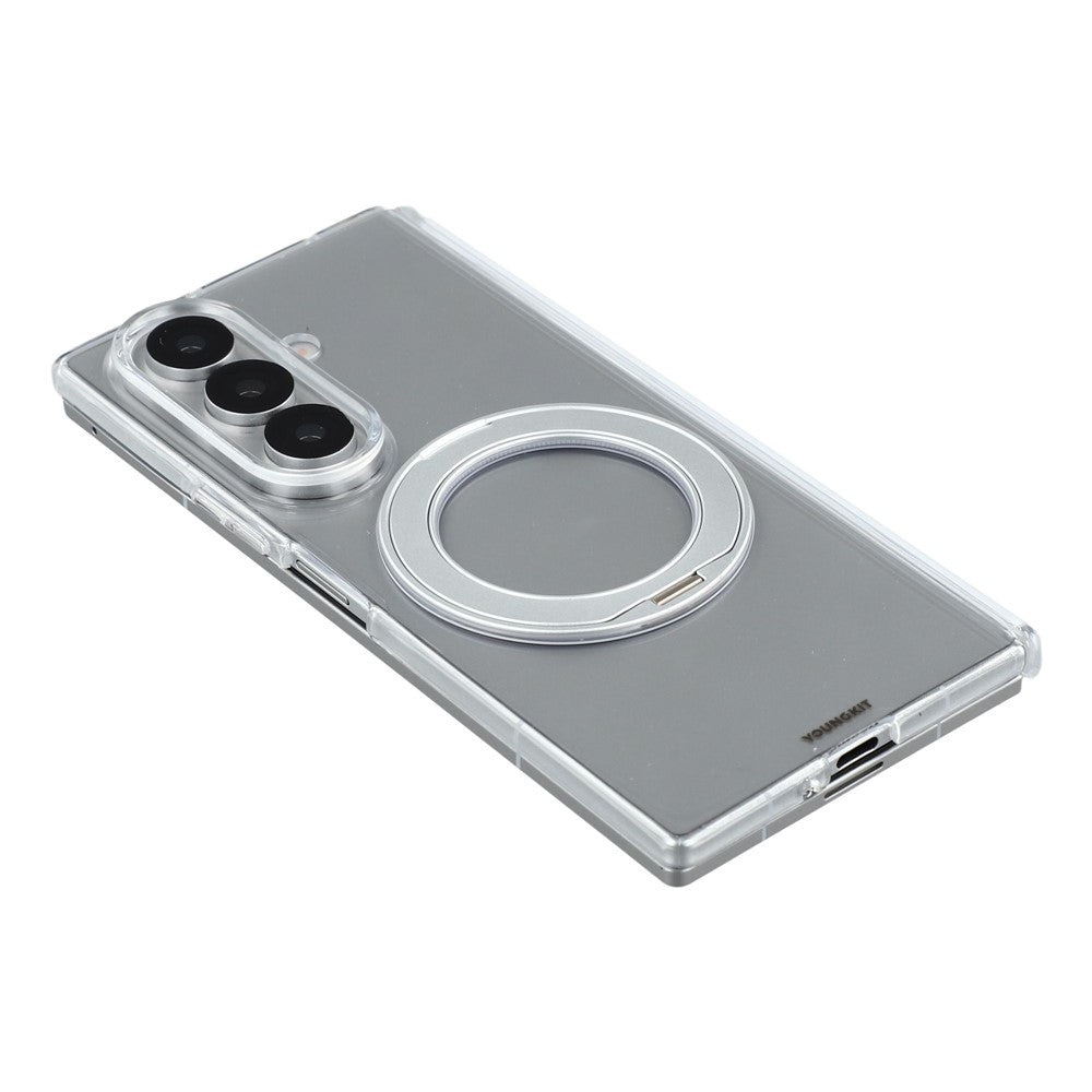 YOUNGKIT For Samsung Galaxy Z Fold8 Ultra / Z Fold7 5G Magnetic Case PC Phone Cover with Rotating Kickstand