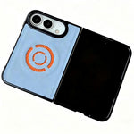 WANLONFENG KJB Series for iPhone Fold Magnetic Case Tech Fabric Texture PC + TPU Phone Protective Cover