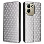 For Xiaomi Redmi 17 4G  /  Redmi 17 5G Case Wallet Rhombus Imprinted PU Leather Phone Cover