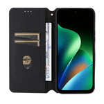 For Xiaomi Redmi 17 4G  /  Redmi 17 5G Case Wallet Rhombus Imprinted PU Leather Phone Cover