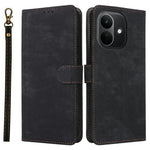 For Xiaomi Redmi Note 17 4G / Note 17 (India / China) 5G Wallet Case RFID Blocking PU Leather Phone Cover Stand with Strap