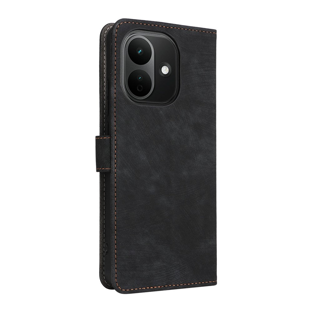 For Xiaomi Redmi Note 17 4G / Note 17 (India / China) 5G Wallet Case RFID Blocking PU Leather Phone Cover Stand with Strap