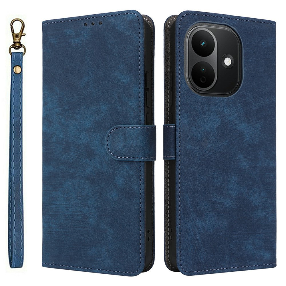 For Xiaomi Redmi Note 17 4G / Note 17 (India / China) 5G Wallet Case RFID Blocking PU Leather Phone Cover Stand with Strap