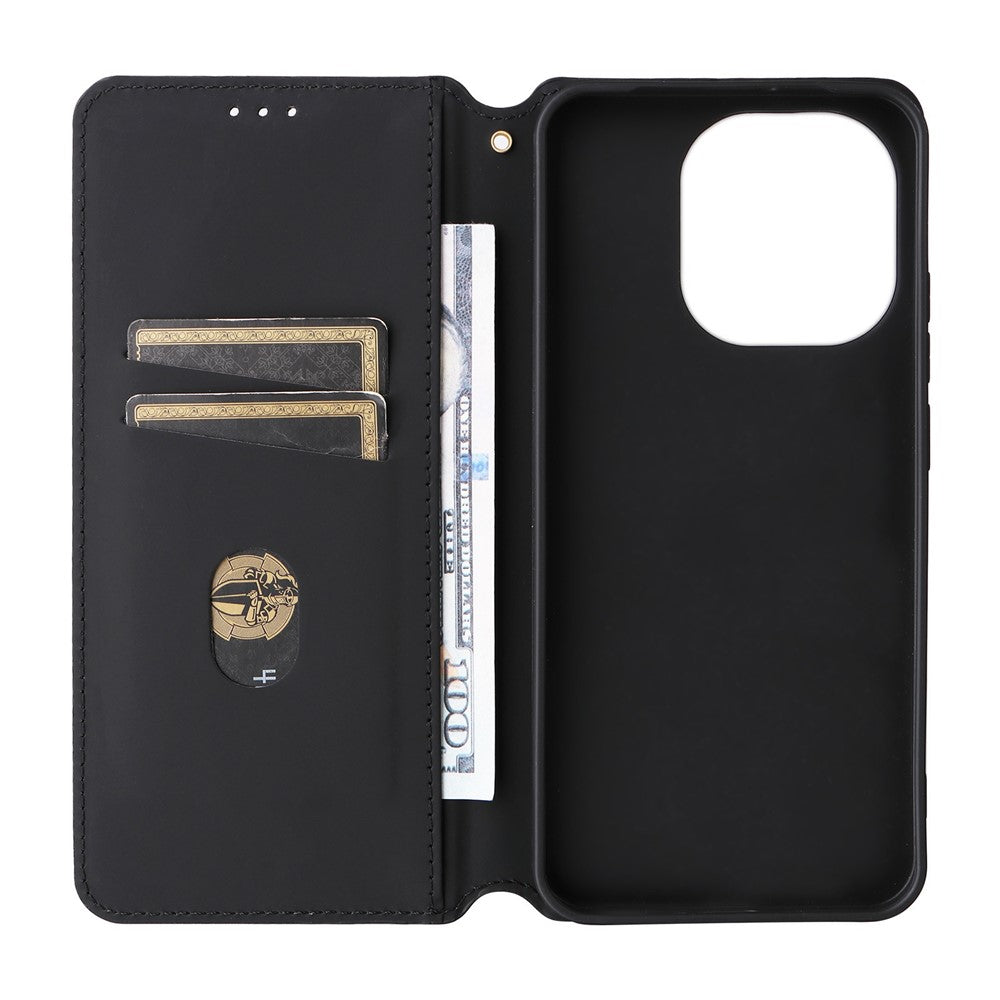 For Xiaomi Redmi Note 17 4G (Global) / Note 17 5G (Global) / Note 17 (India / China) 5G Case Wallet Rhombus Imprinted PU Leather Phone Cover